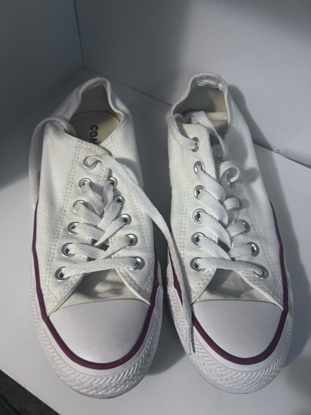 Women’s White  Canvas Sneakers